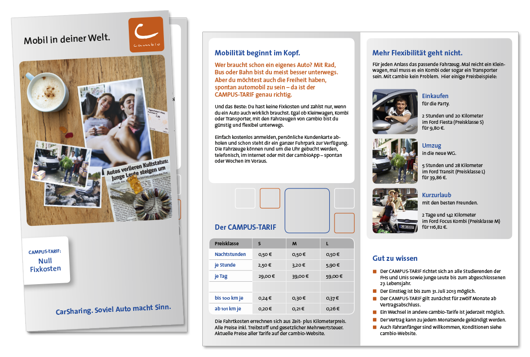 cambio Flyer