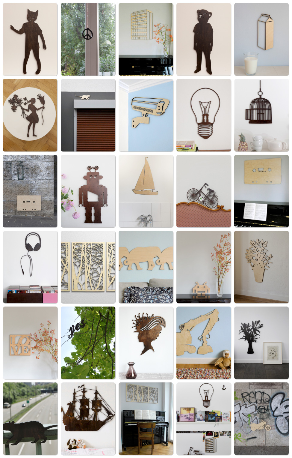Motivschnitt-Webshop-Impressionen